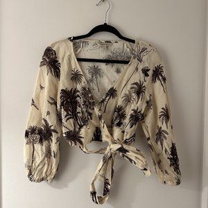 NWOT Banana Republic Wayfinder Linen Top (Size XS)